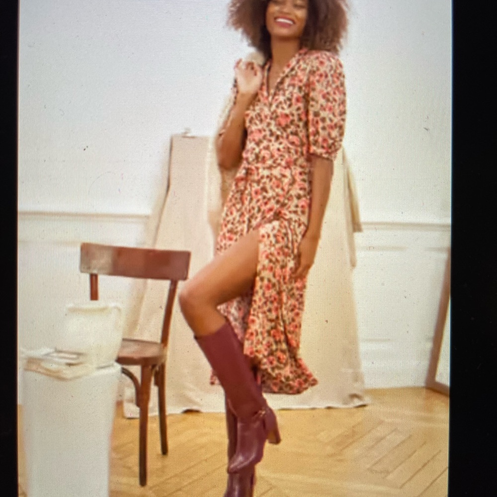 Rouge Louisa Dress rose print